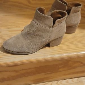 Suede Ankle Booties
